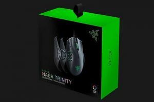 T.D.I Gaming Shop mouse Razer Naga Trinity Chroma Gaming Mouse with 2 Interchangeable Side Plates