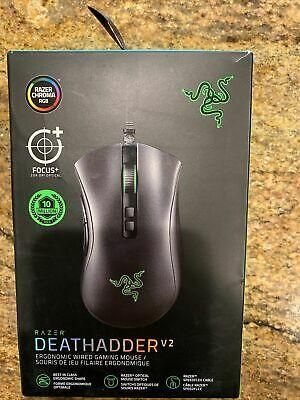 T.D.I Gaming Shop mouse Razer - DeathAdder V2 Wired Optical Gaming Mouse - Black - RZ01-03210100-R3U1