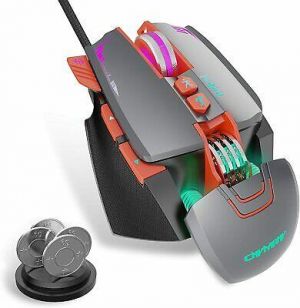 Gaming Mouse, Adjustable DPI, 7 Button, Breathing Light, Programmable, Ergonomic