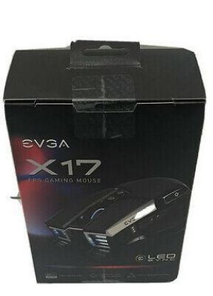 EVGA X17 Gaming Mouse - Black