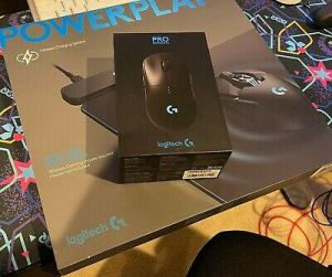 Logitech G Pro Wireless Gaming Mouse + Powerplay Wireless Charging System - USED