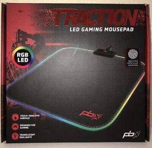 ⚡NEW PBX Traction LED Gaming Mouse Pad RGB USB⚡
