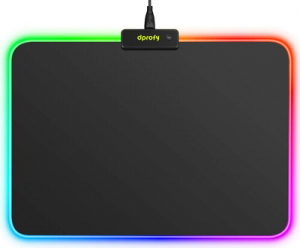 T.D.I Gaming Shop mouse pads RGB Gaming Mouse Pad Mat - Soft Non-Slip Rubber Base Led 13.4 x 9.6 x 0.12In