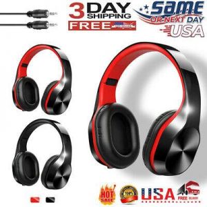 Wireless Pro Gaming Headset With Mic for XBOX One PS4 Headphones Microphone New