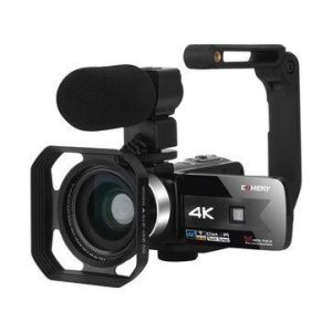 T.D.I Gaming Shop stream cam KOMERY K1 56MP 16X Zoom 4K Video Camera Camcorder for Youtube Live Stream Broadcast IR Night Vision HD DV Video Recorder Digital C